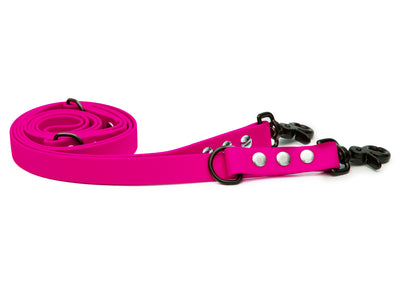 Pink Biothane leash