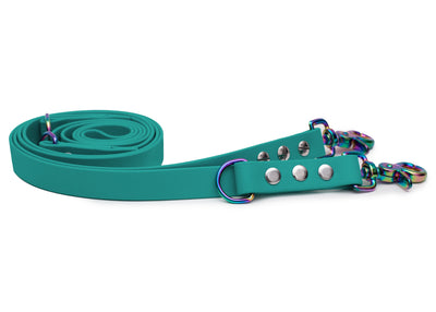 Biothane leash turquoise