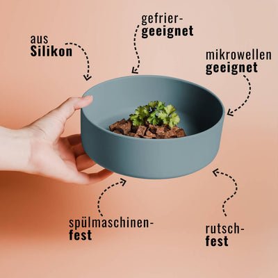 Silikon-Futternapf – Rutschfest