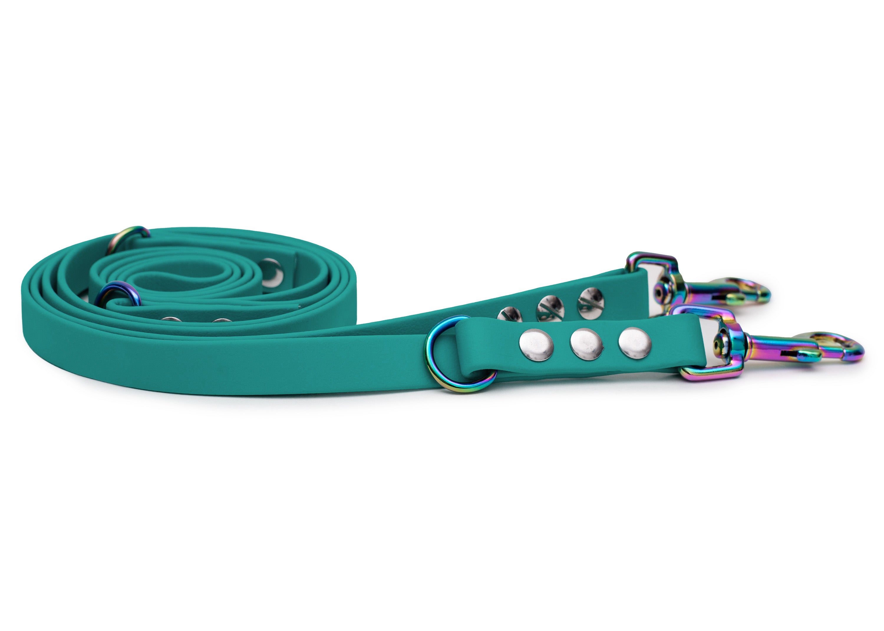 Biothane leash turquoise