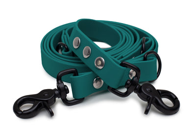 Biothane leash forest green