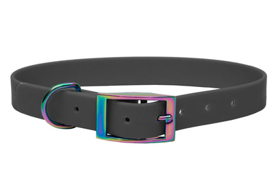 Biothane Halsband Grau