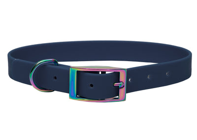 Biothane Halsband Dark Blue