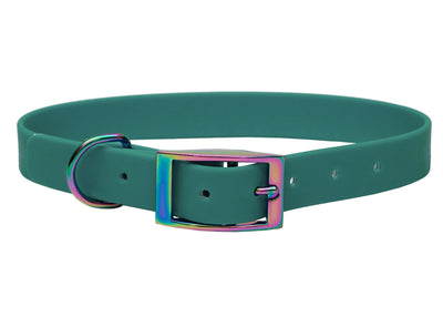 Biothane collar, forest green