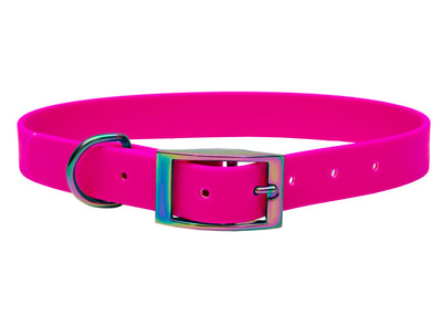 Biothane Halsband Pink