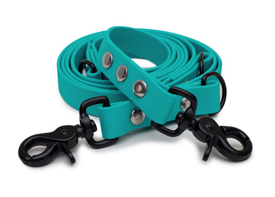 Biothane leash turquoise