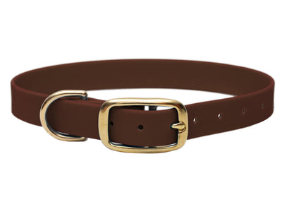 Biothane Halsband Braun