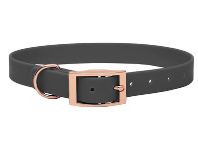 Biothane Halsband Grau