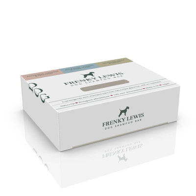 Hundeshampoo-Bar - 3 Mini-Stücke in 3 Düften - 100 % natürlich