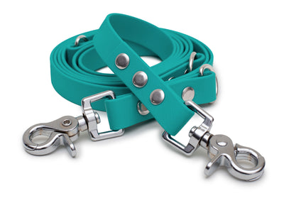 Biothane leash turquoise