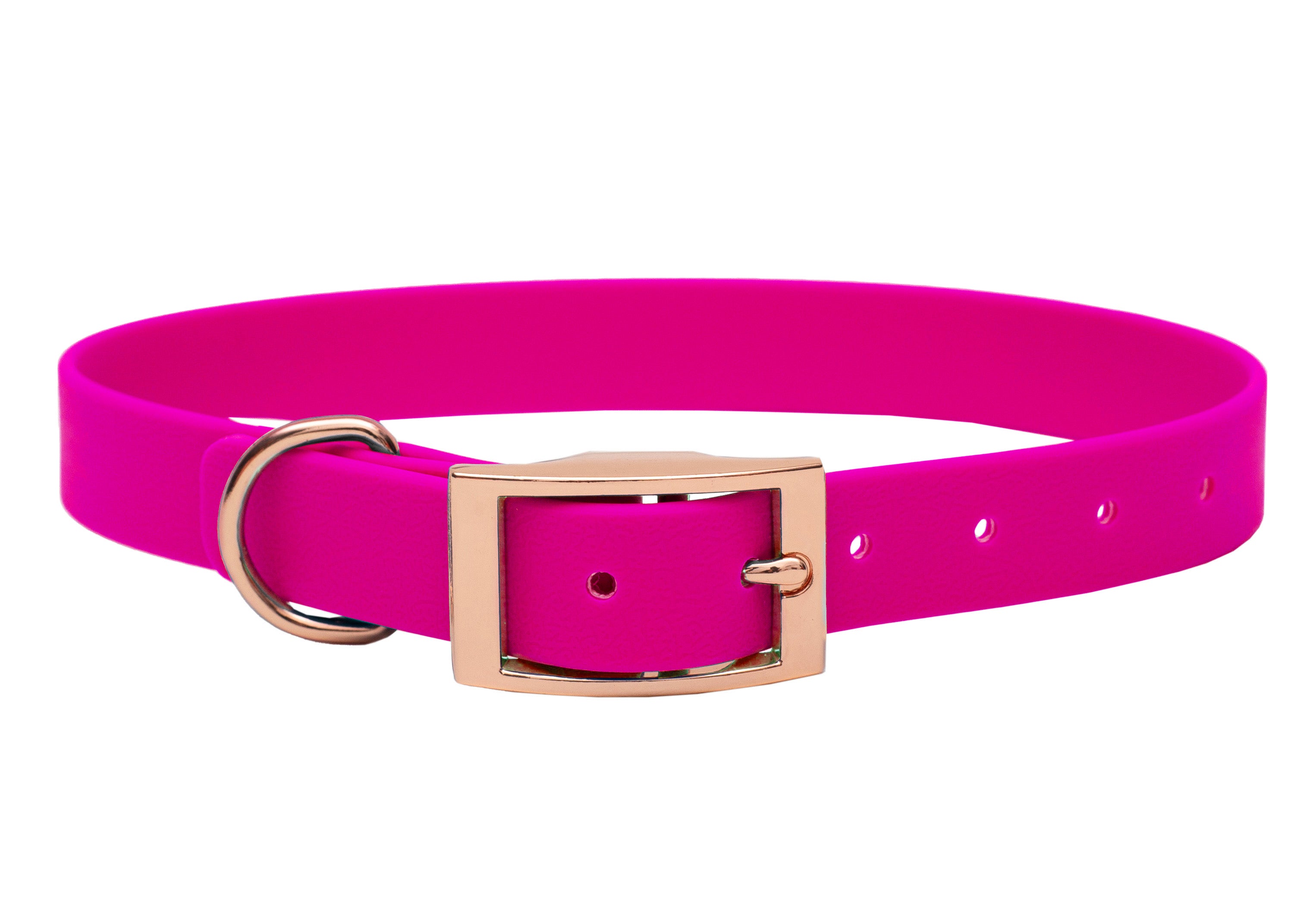 Biothane Halsband Pink