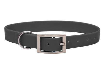 Biothane Halsband Grau