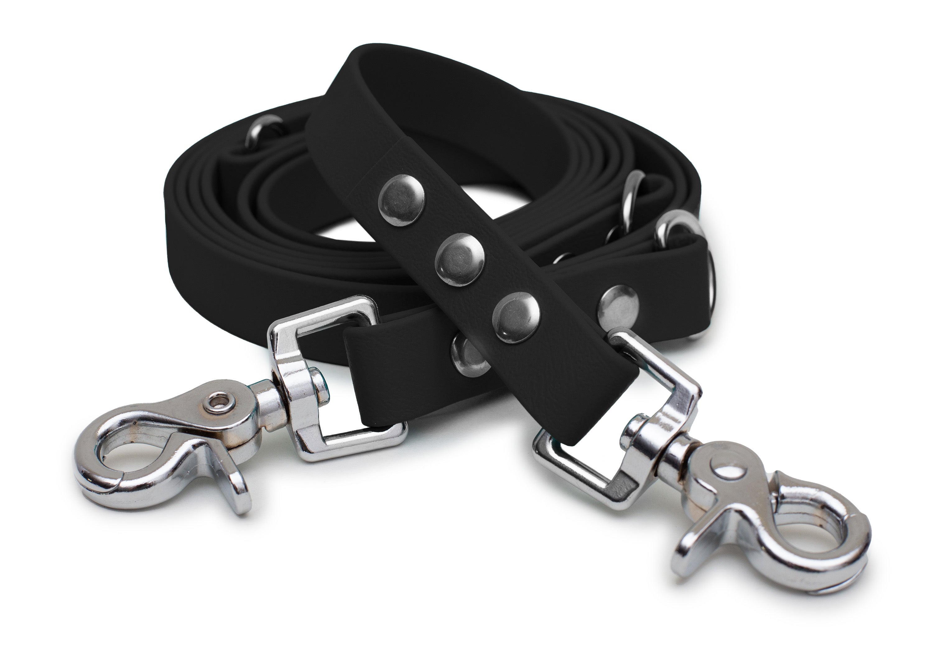 Biothane leash black