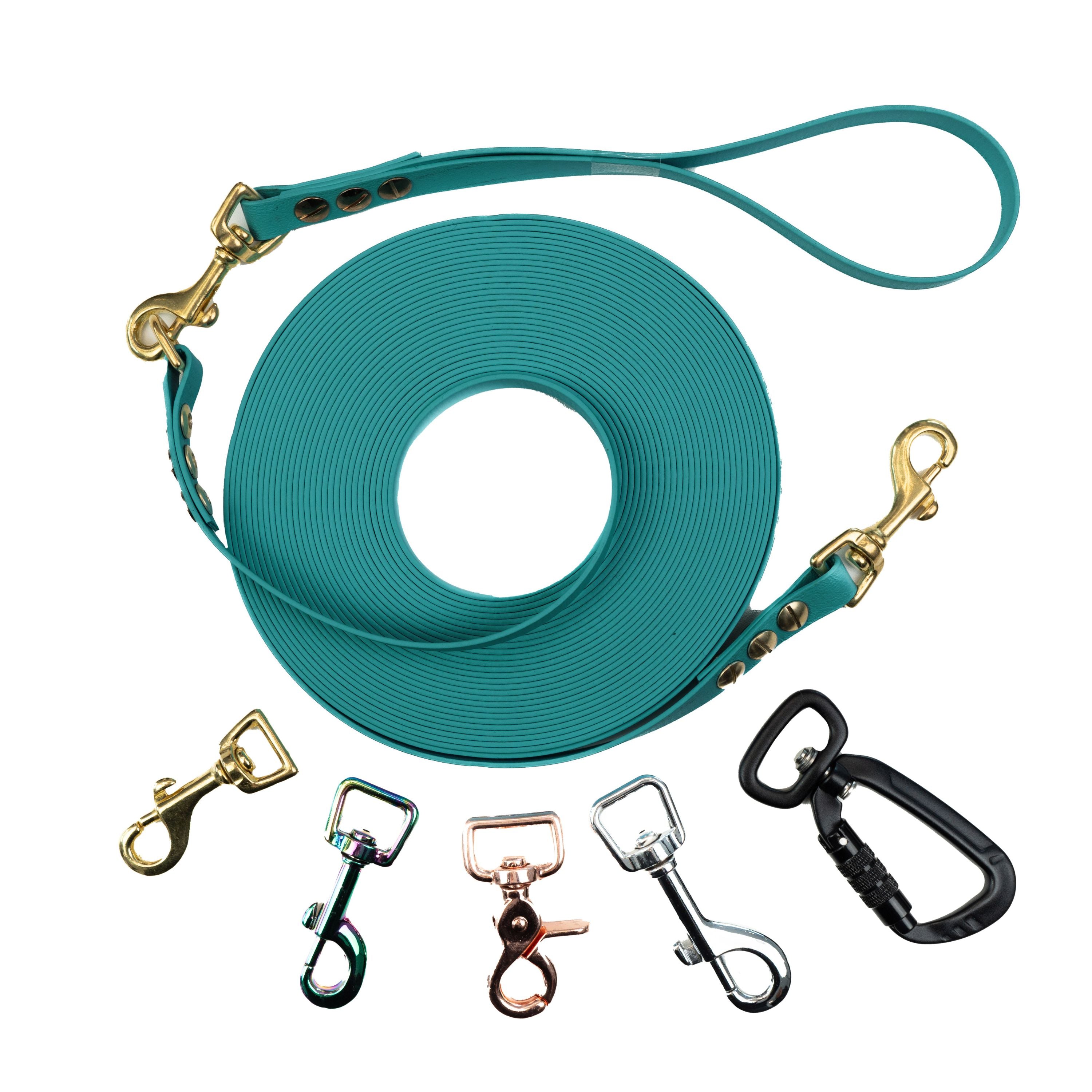 Schleppleine mit abnehmbarer Handschlaufe Türkis