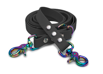 Biothane leash Grey