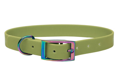 Biothane Halsband Khaki