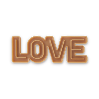 Schleckmatte "LOVE"