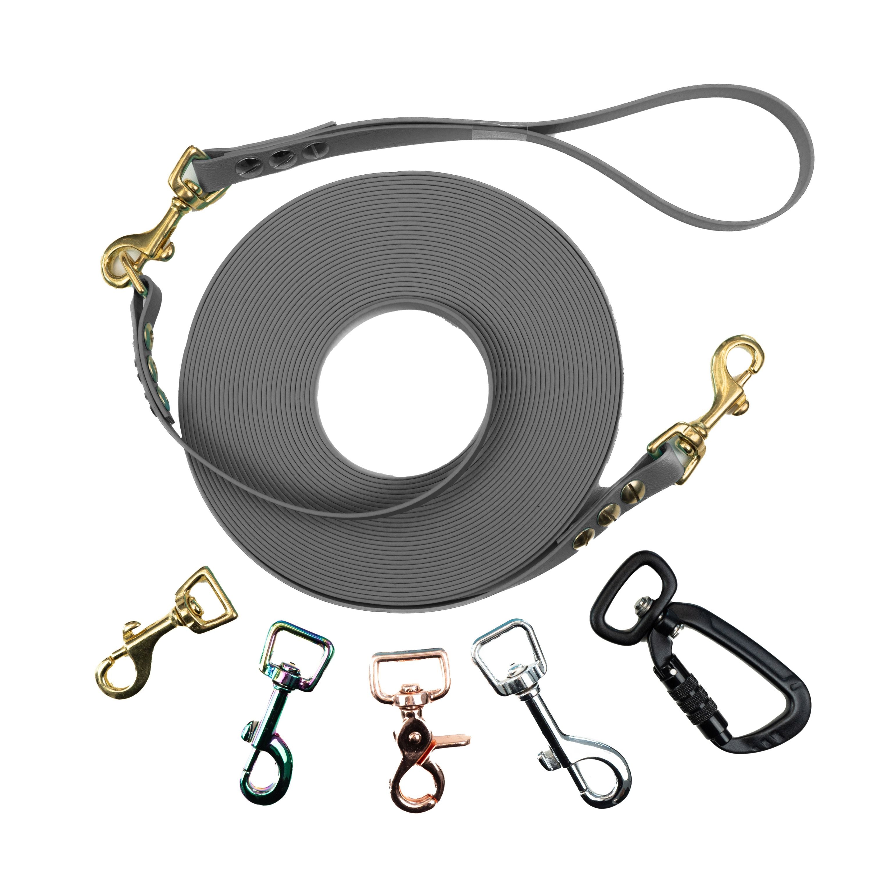 Schleppleine Superflex Grau - Hunde bis 15kg