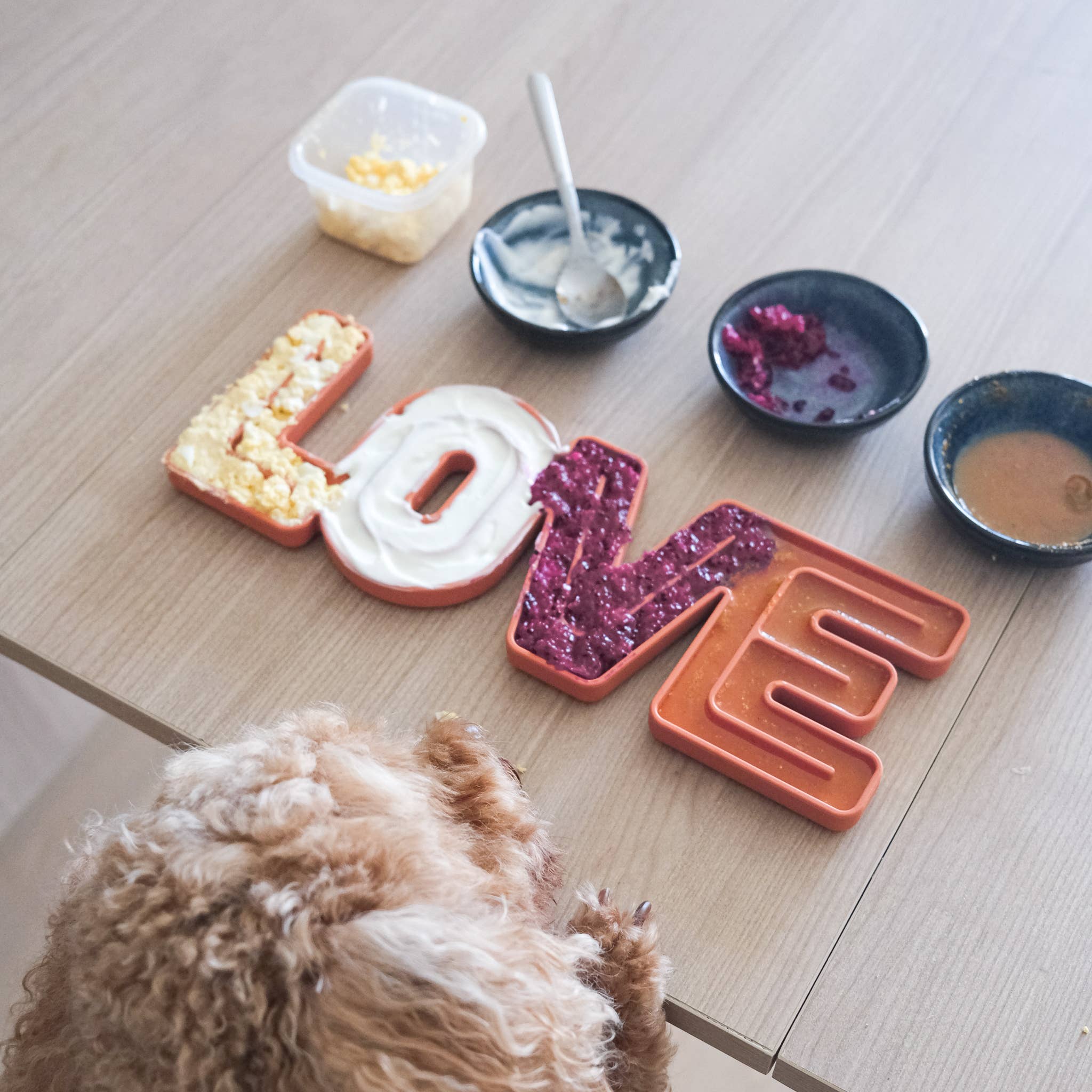 Schleckmatte "LOVE"