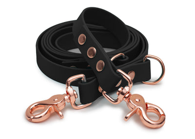 Biothane leash black