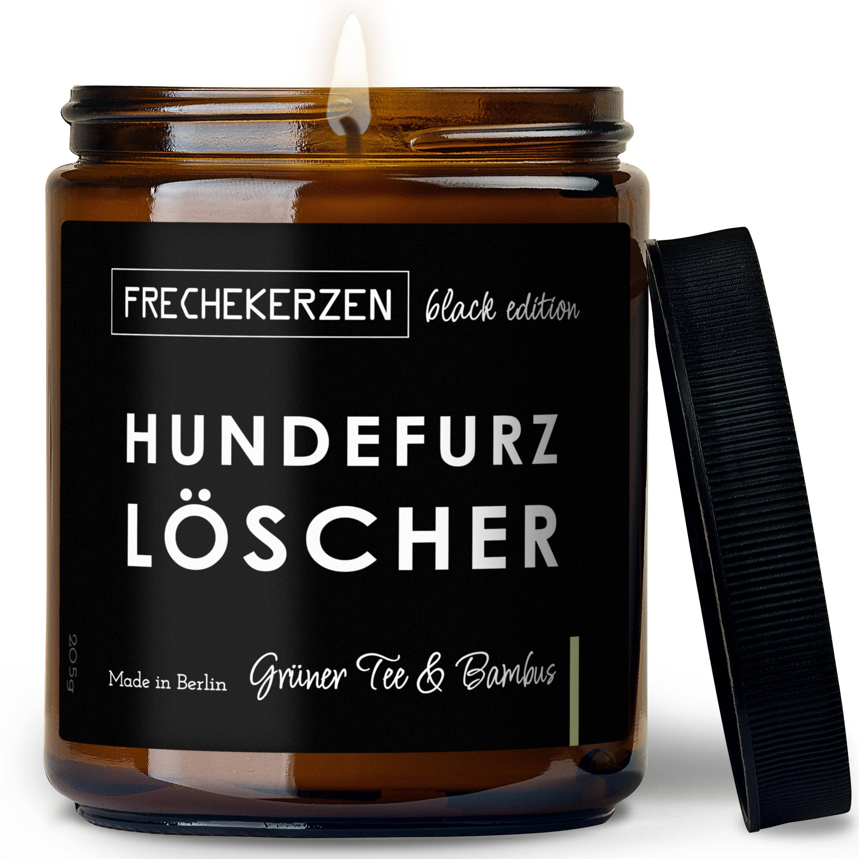 Freche Kerze | hundefurz löscher| Handmade Geschenk Duftke