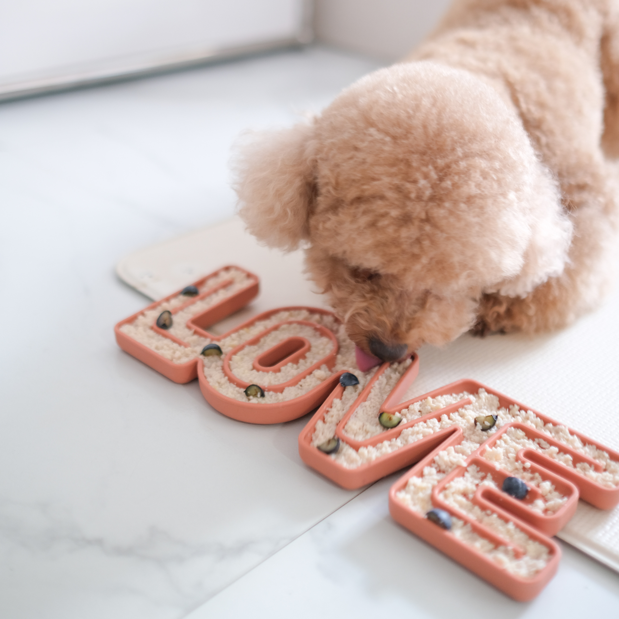 Schleckmatte "LOVE"