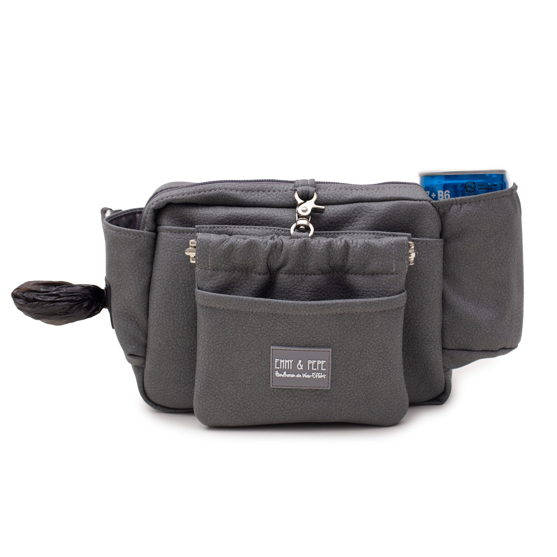Wau-Pack Kunstleder Dark Grey