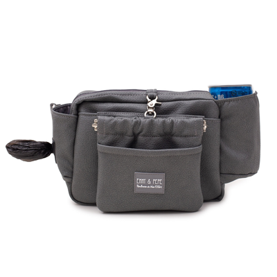 Wau-Pack Kunstleder Dark Grey