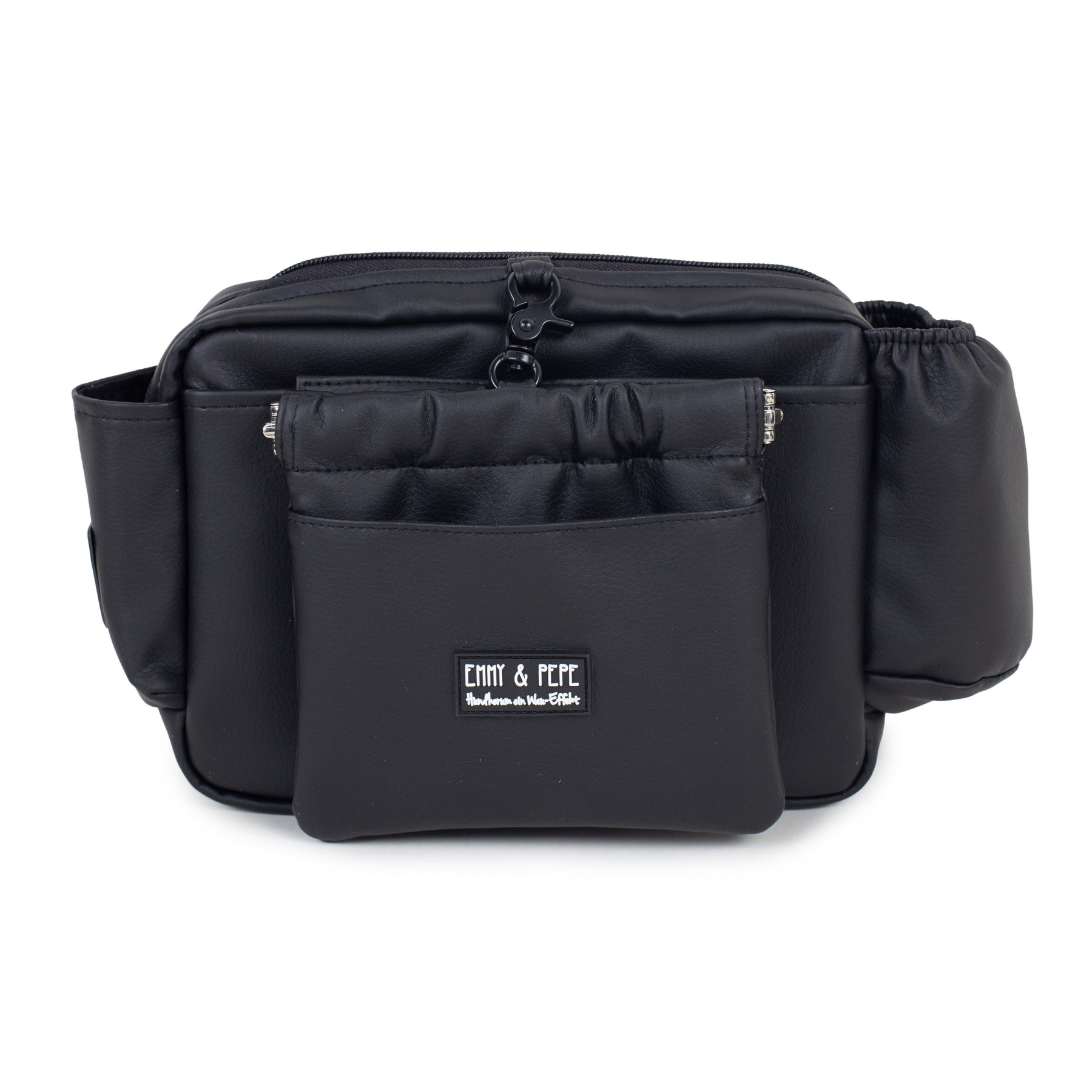 Wau-Pack Kunstleder Hans in Black