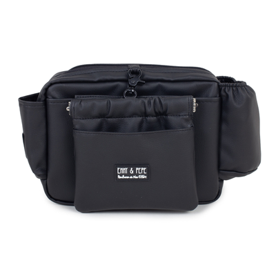 Wau-Pack Kunstleder Hans in Black