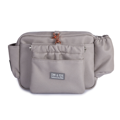 Wau-Pack Wildleder Silber