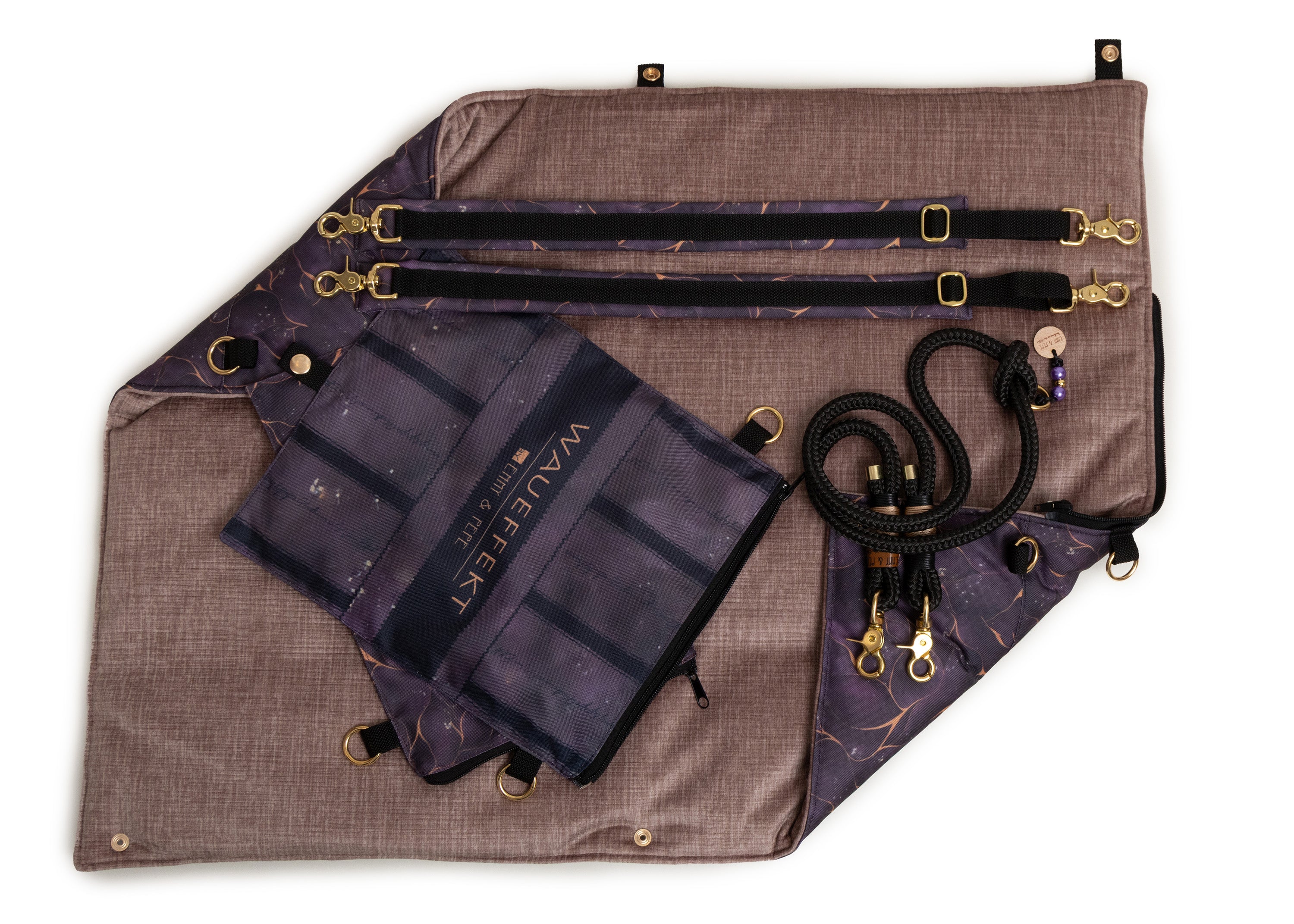 Wau-Backpack Golden Plum