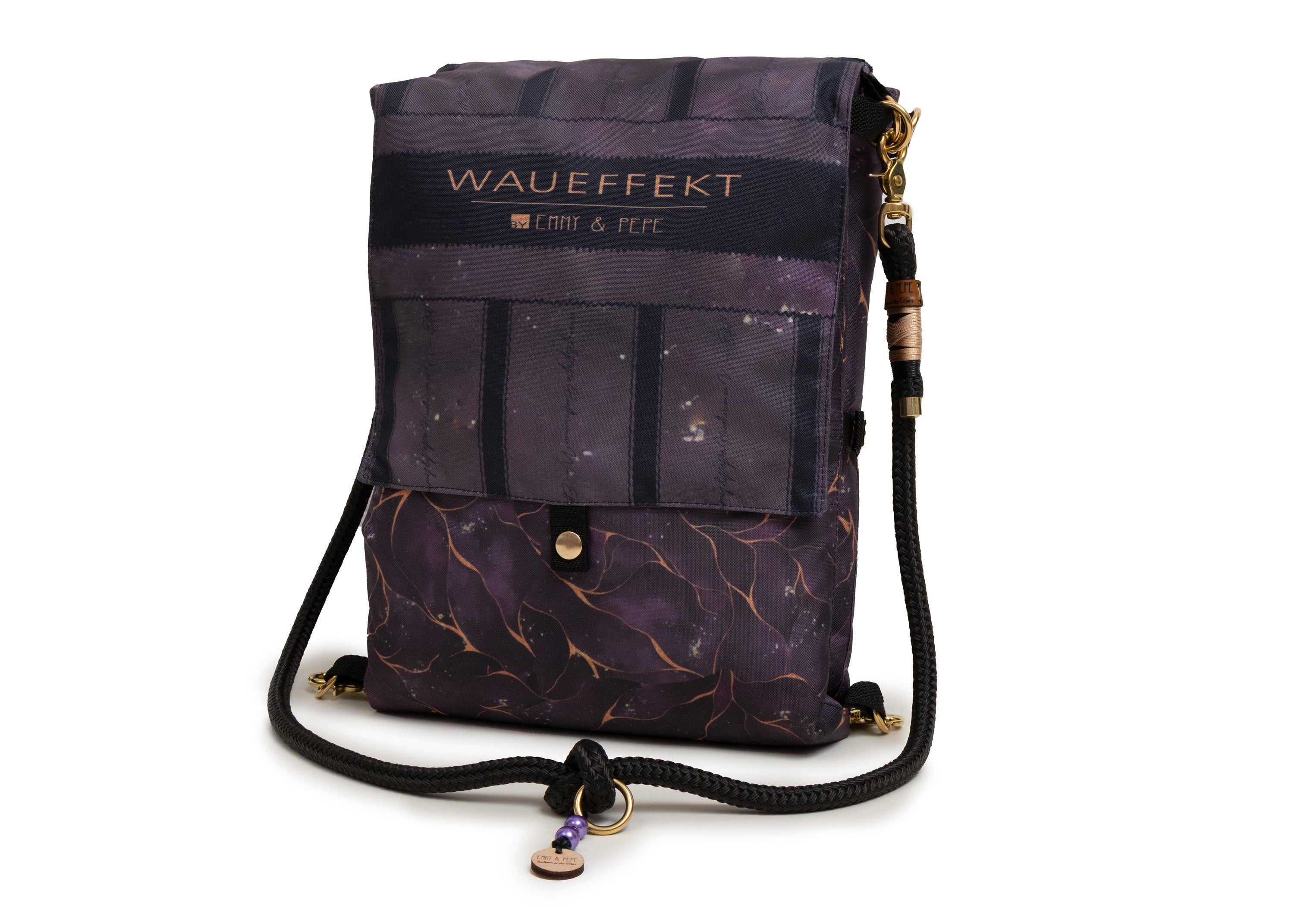 Wau-Backpack Golden Plum
