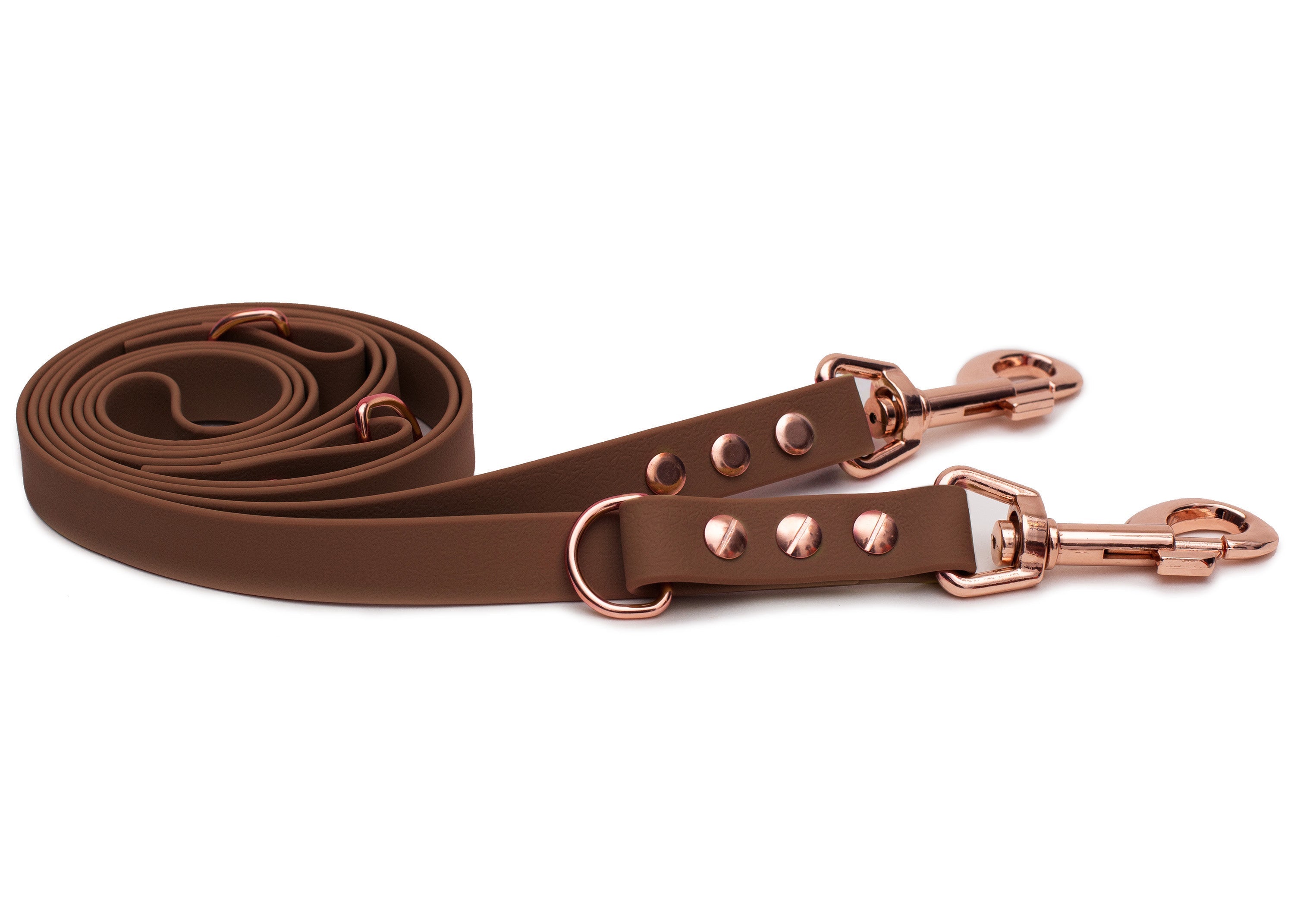 Biothane Leine Dunkelbraun