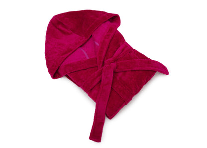 Bamboo Bademantel Unisex Magenta