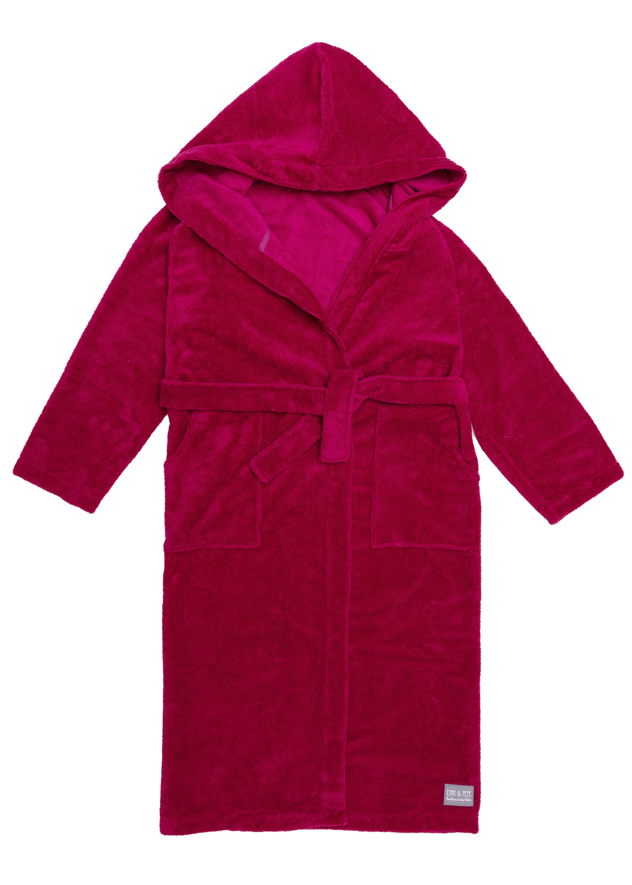 Bamboo Bademantel Unisex Magenta