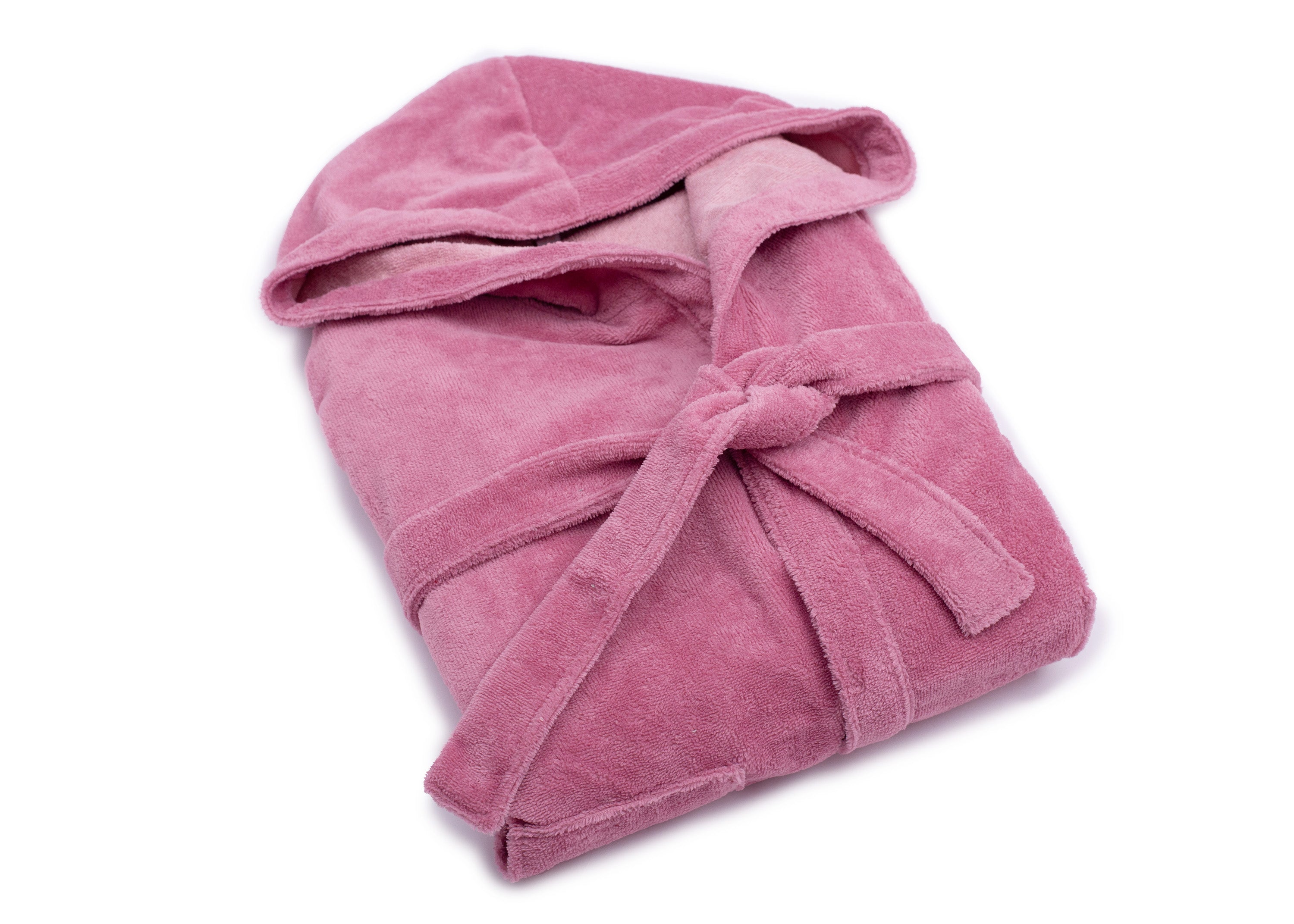 Bamboo Bademantel Unisex Rosé