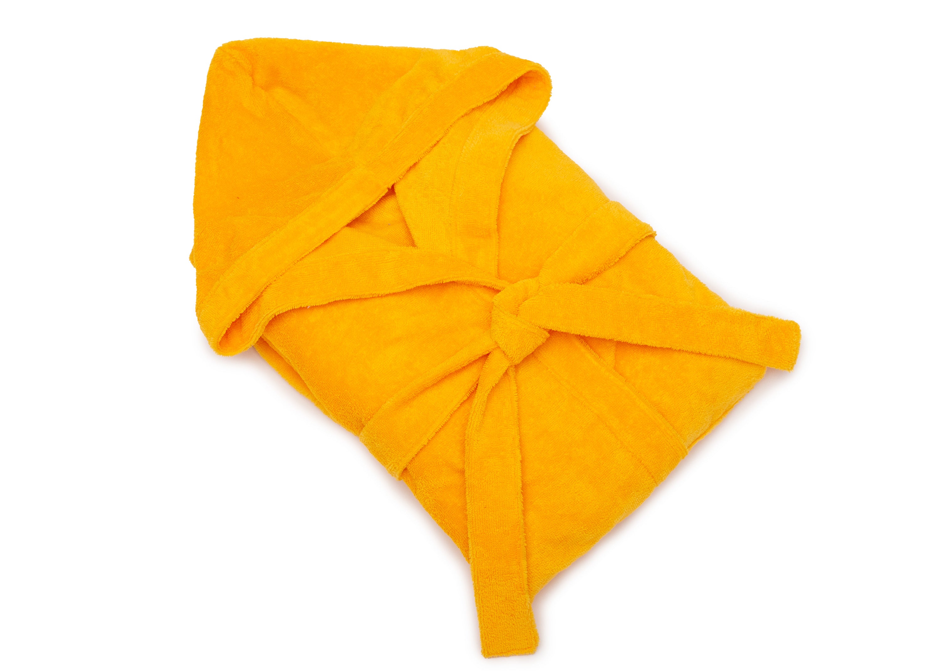 Bamboo Bademantel Unisex Shiny Mustard