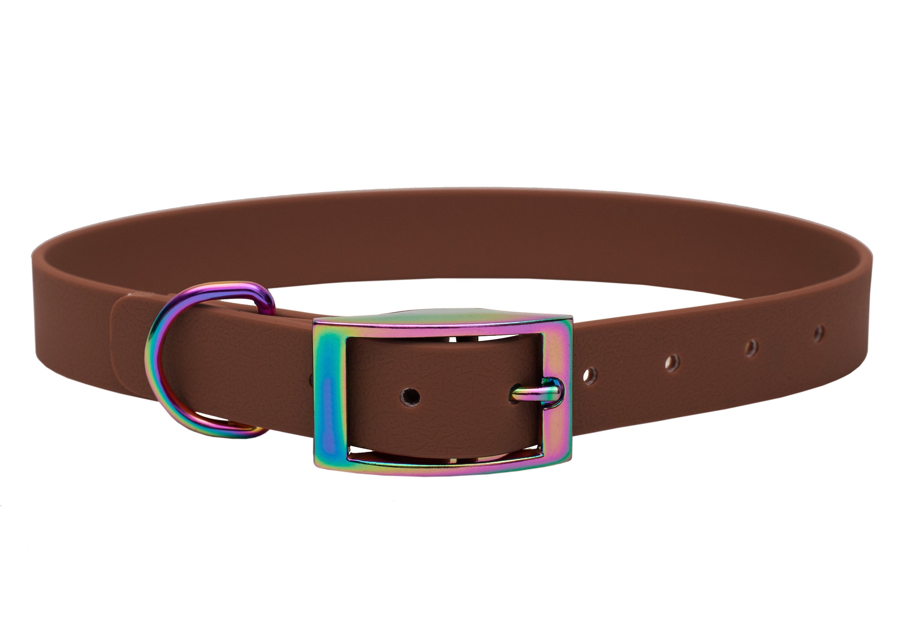 Biothane Halsband Dark Brown