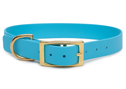 Biothane Halsband Light Blue