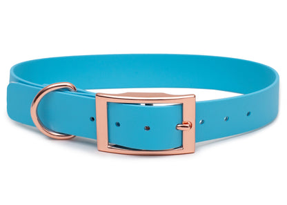 Biothane Halsband Light Blue