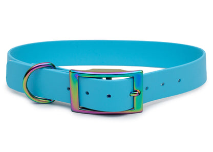 Biothane Halsband Light Blue