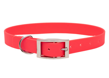 Biothane Halsband Neon Pink