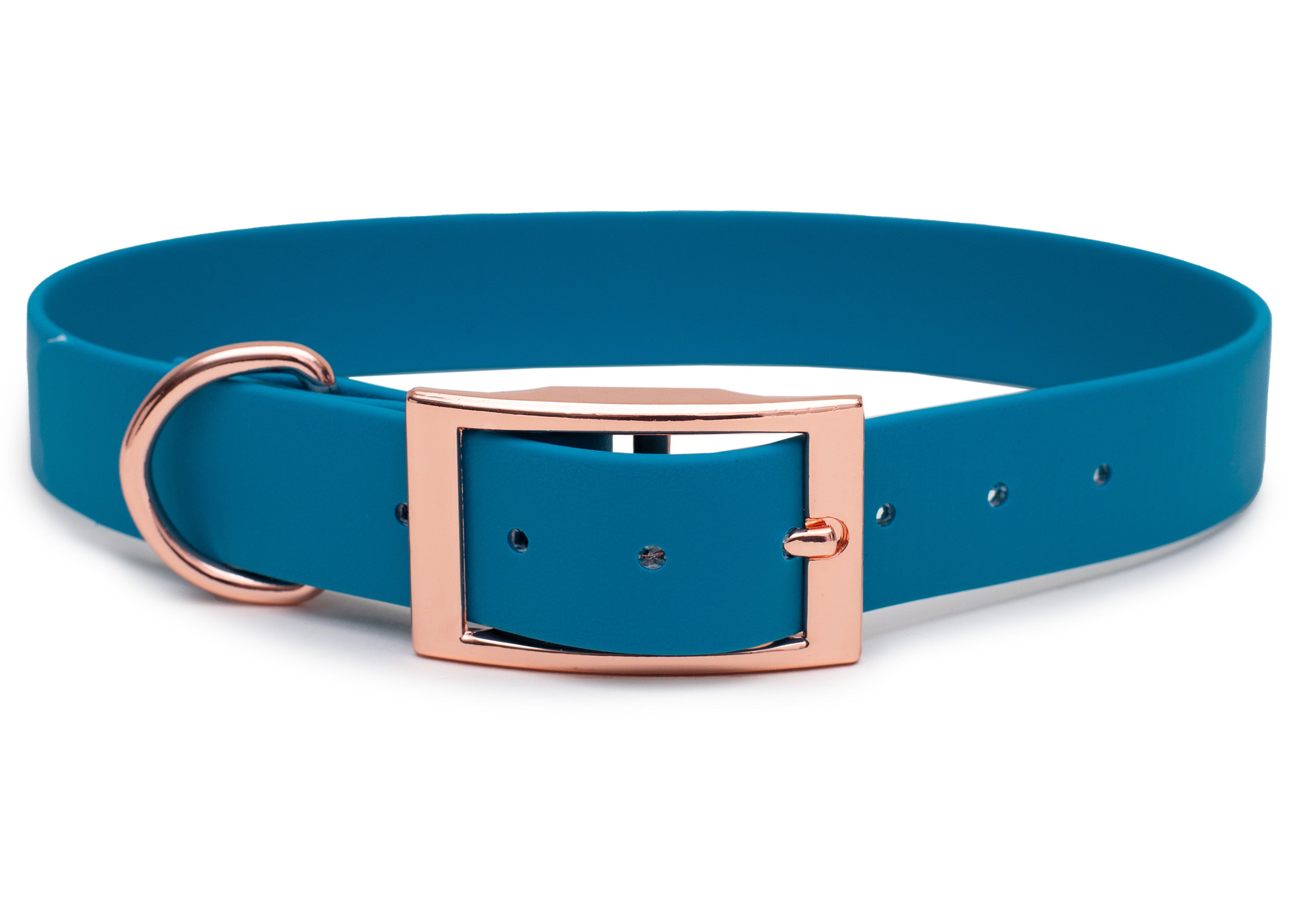 Biothane Halsband Petrol