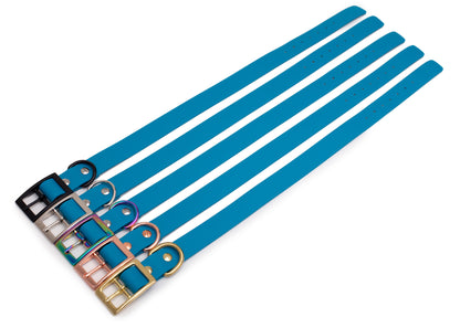 Biothane Halsband Petrol