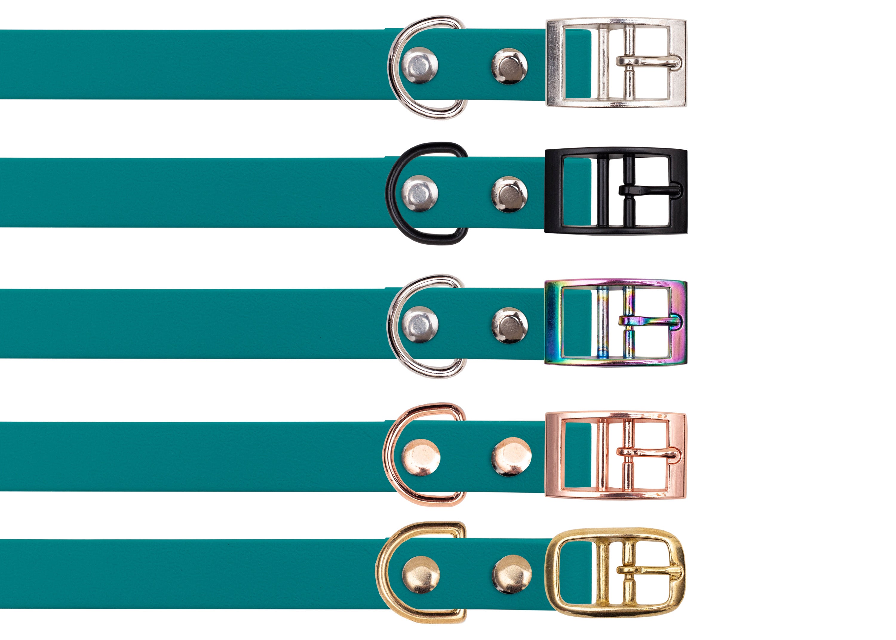 Biothane Halsband Türkis