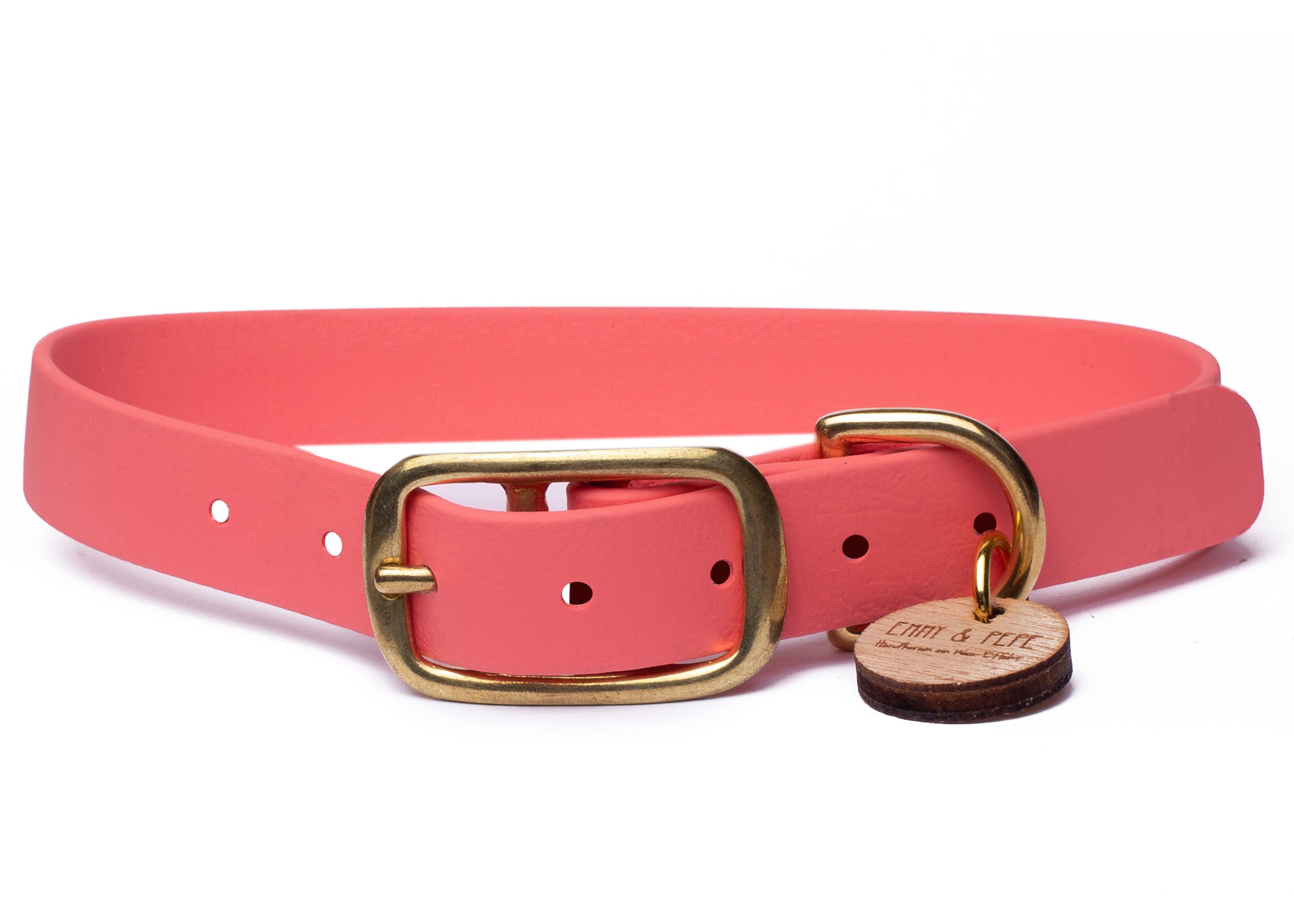 Biothane Halsband Apricot