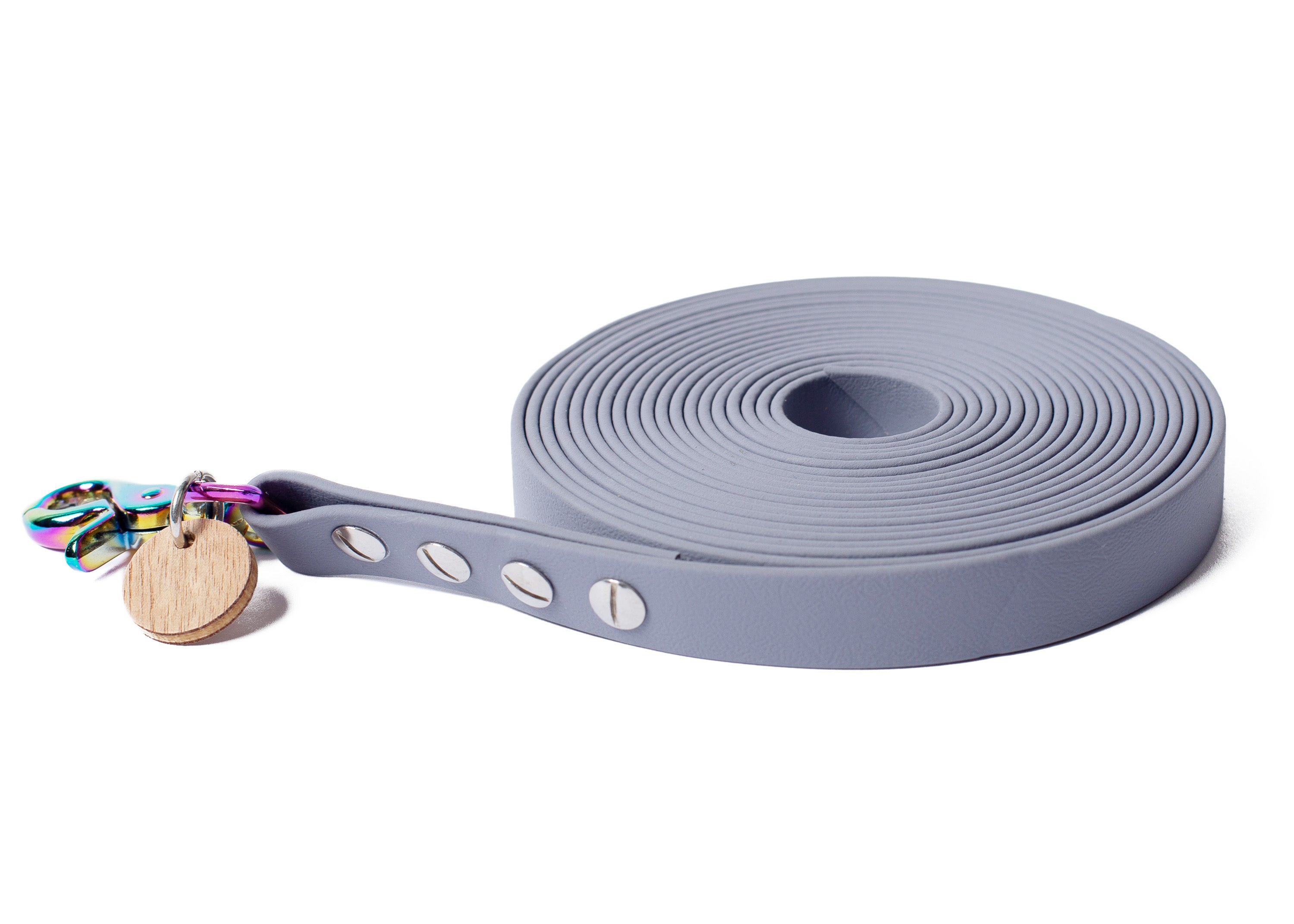 Biothane Schleppleine Light Grey