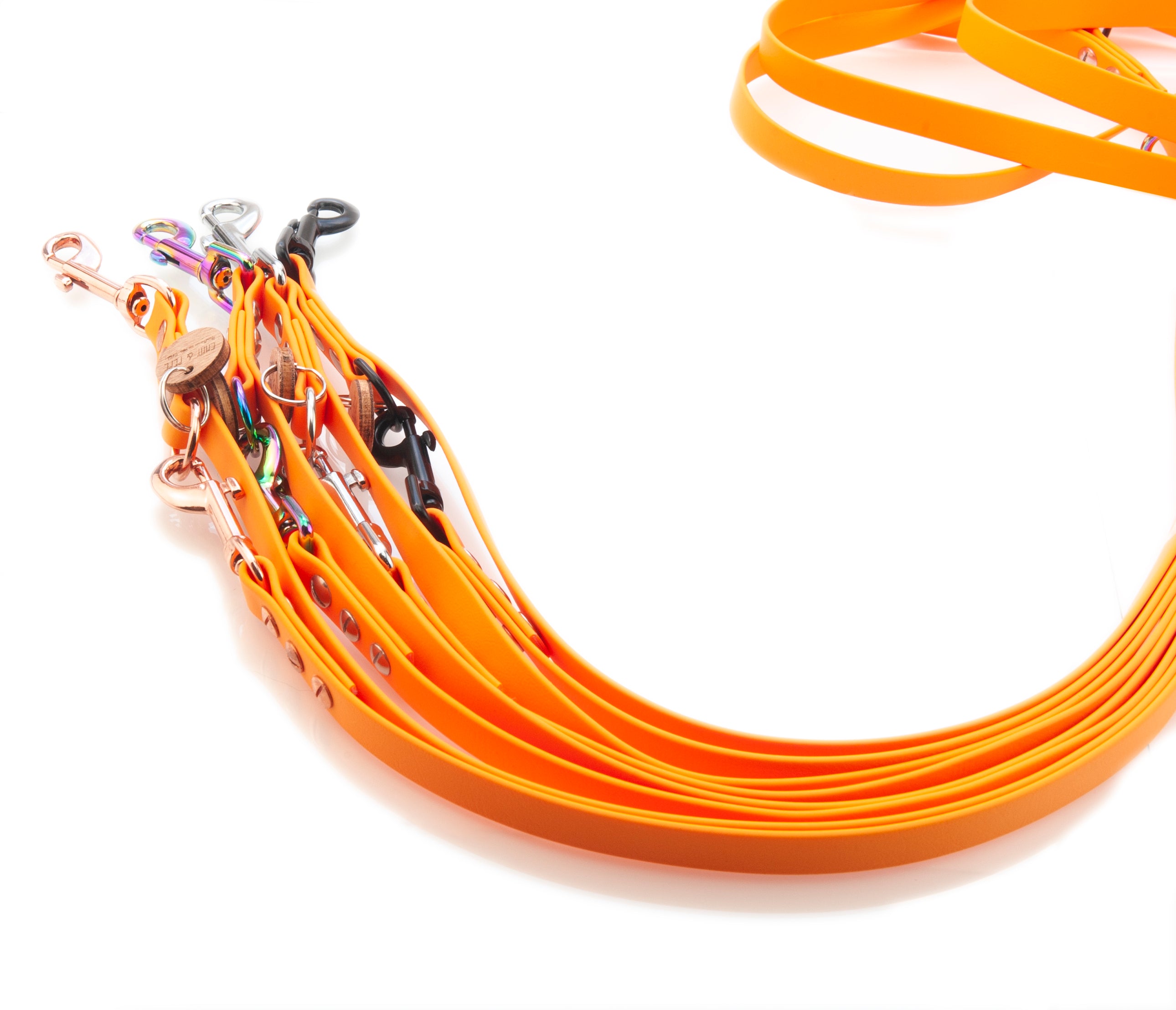 Biothaneleine Pastell Orange