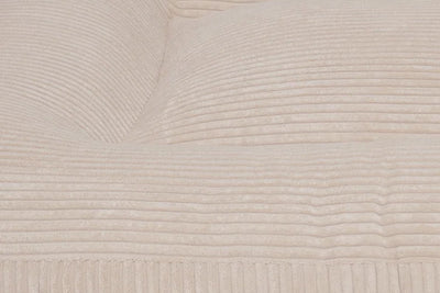 Stoffmuster Cord Creme Gray